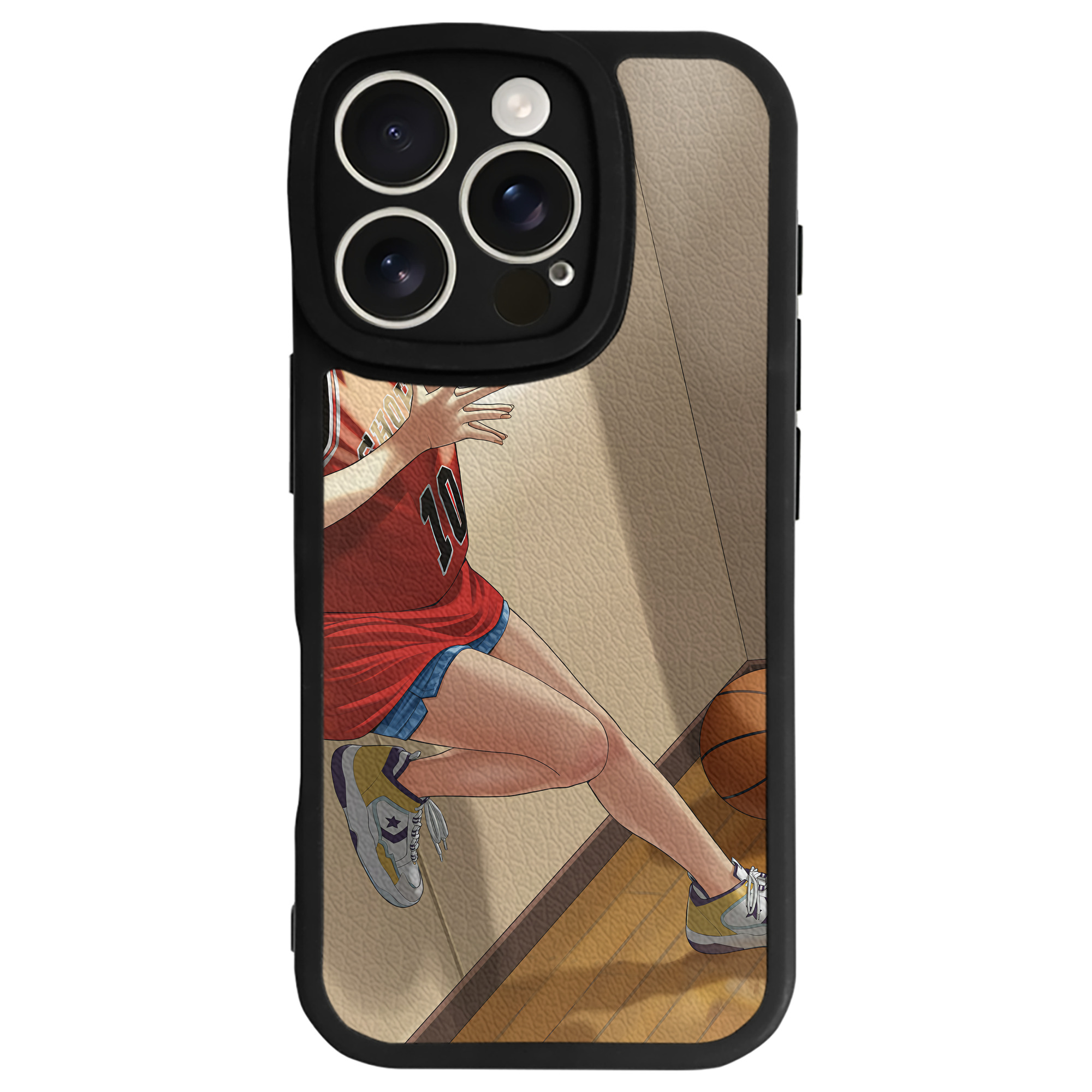 （画像用） SLAM DUNK／スラムダンク 【iPhone 16シリーズ対応】シリコンスマホケース（レザー調） 材質：シリコン